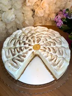 Torta de limão — Fatia